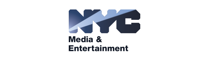 digital logo of the nyc mayors office of media and entertainment