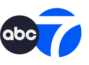 digital logo of wabc tv channel 7