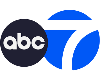 digital logo of wabc tv channel 7