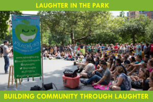 digital photo of comedian matteo lane performing at a show in washington square park